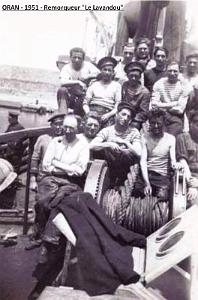 Oran- SDV- 6615-Remorqueur Le Lavandou- Oran - 1951